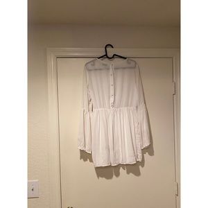 ❤️❤️ Princess Polly Toby Heart Ginger White Dress